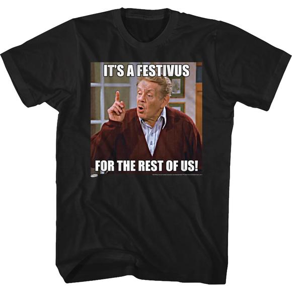 Festivus For The Rest Of Us Seinfeld Tshirt - Picture 1 of 3